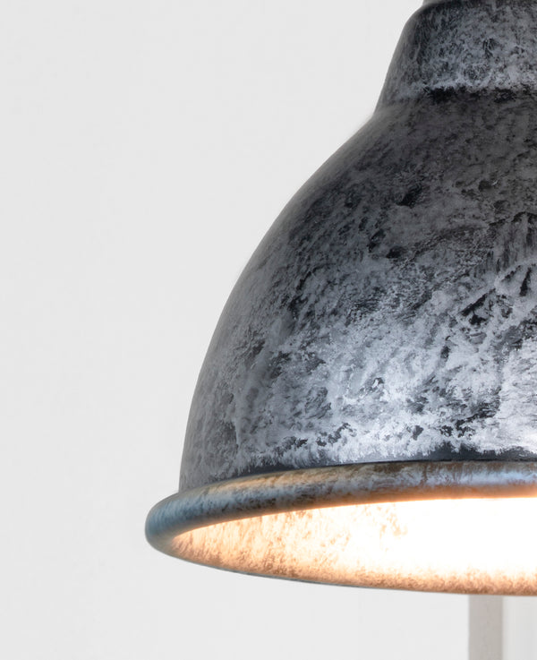 Pewter Brindley Wall Light by From The Anvil