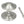 Art Deco Centre Door Knob by From The Anvil