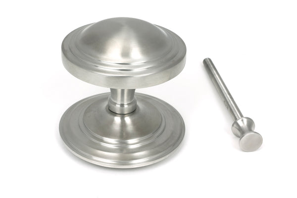 Art Deco Centre Door Knob by From The Anvil