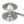 Art Deco Centre Door Knob by From The Anvil