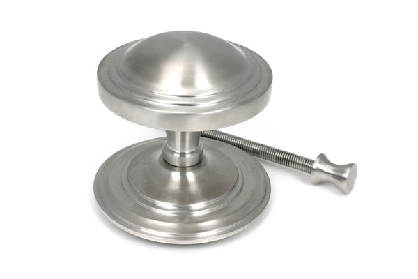 Art Deco Centre Door Knob by From The Anvil