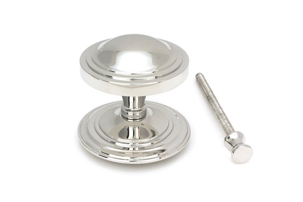 Art Deco Centre Door Knob by From The Anvil