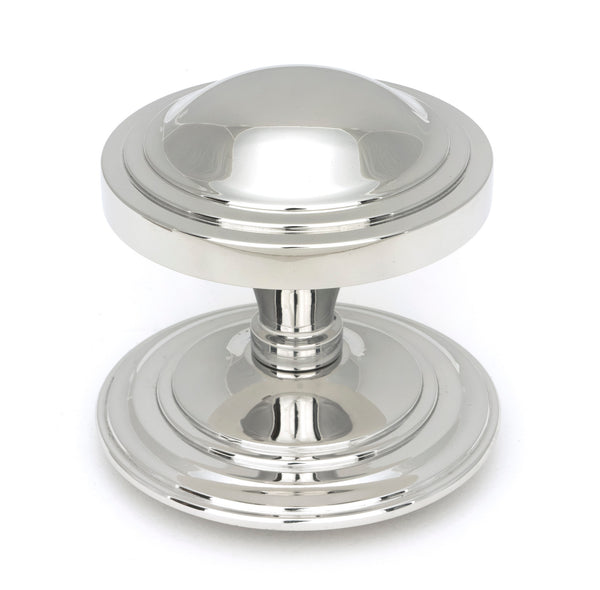 From The Anvil's Polished Marine SS (316) Art Deco Centre Door Knob