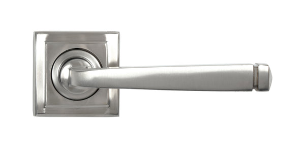 Avon Round Lever on Rose Set (Sprung) by From The Anvil