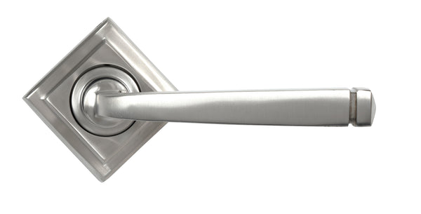 Avon Round Lever on Rose Set (Sprung) by From The Anvil