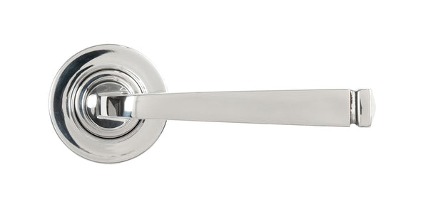 Avon Round Lever on Rose Set (Sprung) by From The Anvil