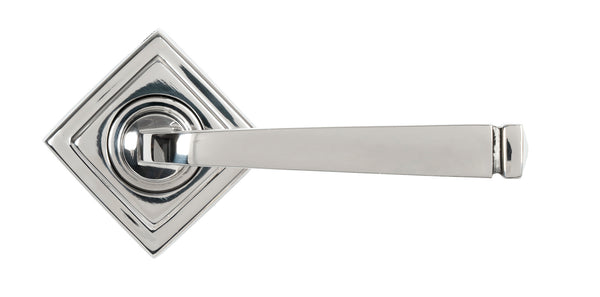 Avon Round Lever on Rose Set (Sprung) by From The Anvil