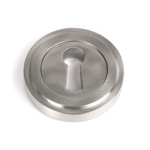 From The Anvil's Satin Marine SS (316) Round Escutcheon