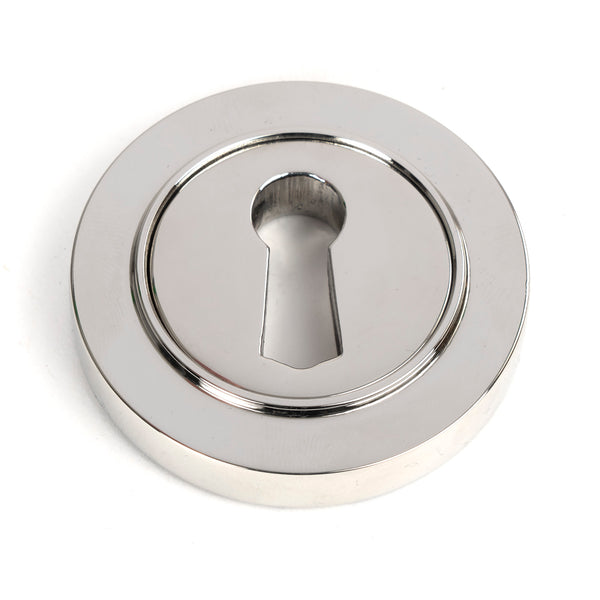 From The Anvil's Polished Marine SS (316) Round Escutcheon