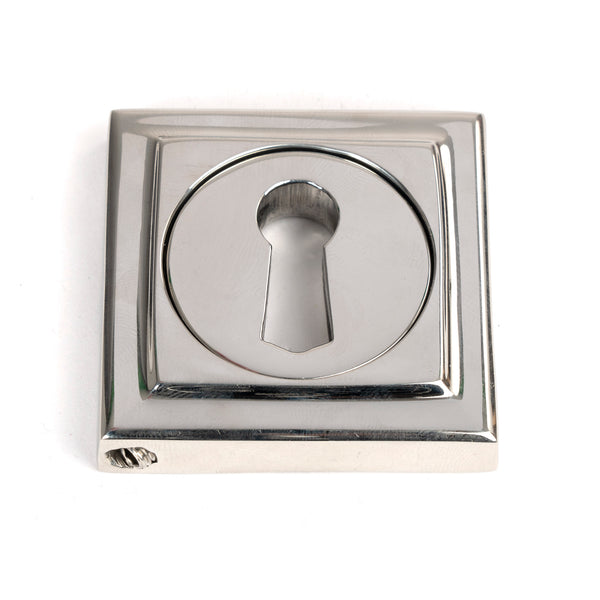 From The Anvil's Polished Marine SS (316) Round Escutcheon