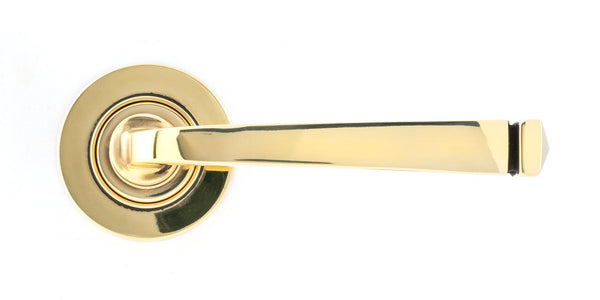 Avon Round Lever on Rose Set (Unsprung) by From The Anvil