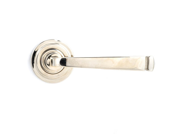 Avon Round Lever on Rose Set (Unsprung) by From The Anvil