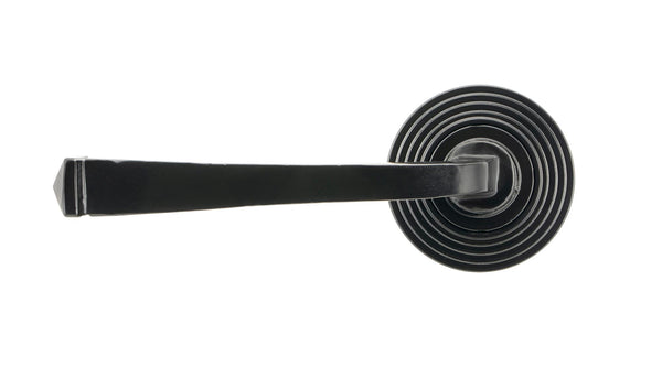 Avon Round Lever on Rose Set (Unsprung) by From The Anvil