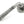 From The Anvil's Pewter Patina Hammered Newbury Lever on Rose Set (Unsprung)