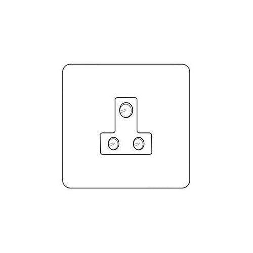 Windsor Range Matt Bronze Switches & Sockets, WN9 - 5 Amp 3 Round Pin Socket by Heritage Brass By M-Marcus
