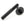 From The Anvil's Black Brompton Lever on Rose Set (Unsprung)