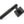 From The Anvil's Black Brompton Lever on Rose Set (Unsprung)