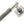 From The Anvil's Pewter Patina Brompton Lever on Rose Set (Unsprung)
