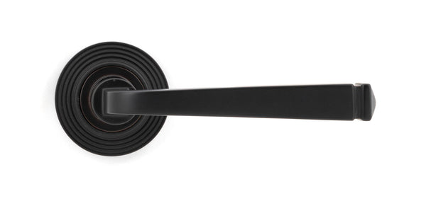 Avon Round Lever on Rose Set (Unsprung) by From The Anvil