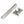 From The Anvil's Satin Marine SS (316) Brompton Lever on Rose Set (Unsprung)