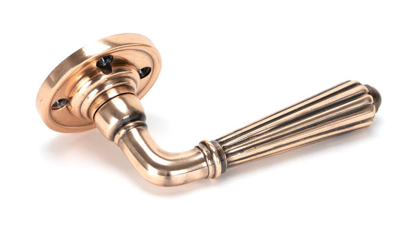 Hinton Lever on Rose Set (Unsprung) by From The Anvil