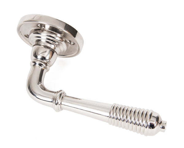 Reeded Lever on Rose Set by From The Anvil