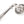 From The Anvil's Polished Nickel Reeded Lever on Rose Set