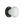 Plain White Porcelain Door Knob on Rose by M Marcus - Heritage Brass
