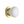 Plain White Porcelain Door Knob on Rose by M Marcus - Heritage Brass