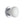 Plain White Porcelain Door Knob on Rose by M Marcus - Heritage Brass