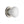 Plain White Porcelain Door Knob on Rose by M Marcus - Heritage Brass