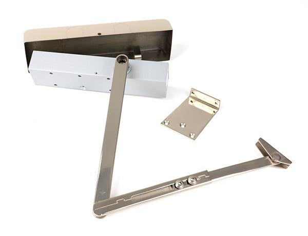 Polished Nickel Size 2-5 Door Closer & Cover