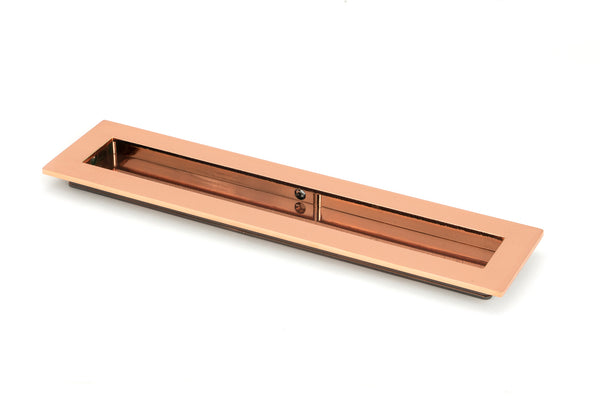 From The Anvil's Polished Bronze Plain Rectangular Pull