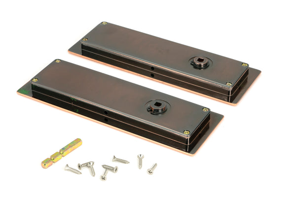 Art Deco Rectangular Pull - Privacy Set