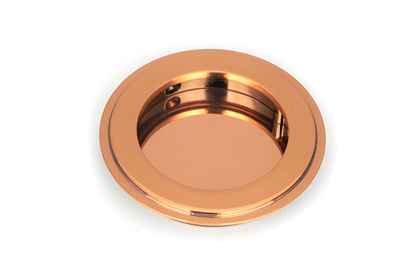 From The Anvil, 75mm Art Deco Round Pull, Sliding Door Hardware, Round Pulls