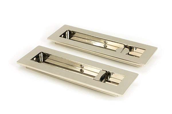 From The Anvil, 175mm Plain Rectangular Pull - Privacy Set, Sliding Door Hardware, Rectangular Pulls - Privacy