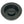 Matt Black 60mm Art Deco Round Pull - Privacy Set