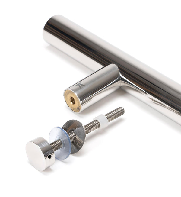 T Bar Handle Bolt Fix 32mm dia by From The Anvil