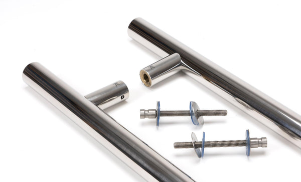 T Bar Handle B2B Fix 32mm dia by From The Anvil