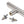 (304) 50mm Secret Fixings for T Bar (2) by From The Anvil