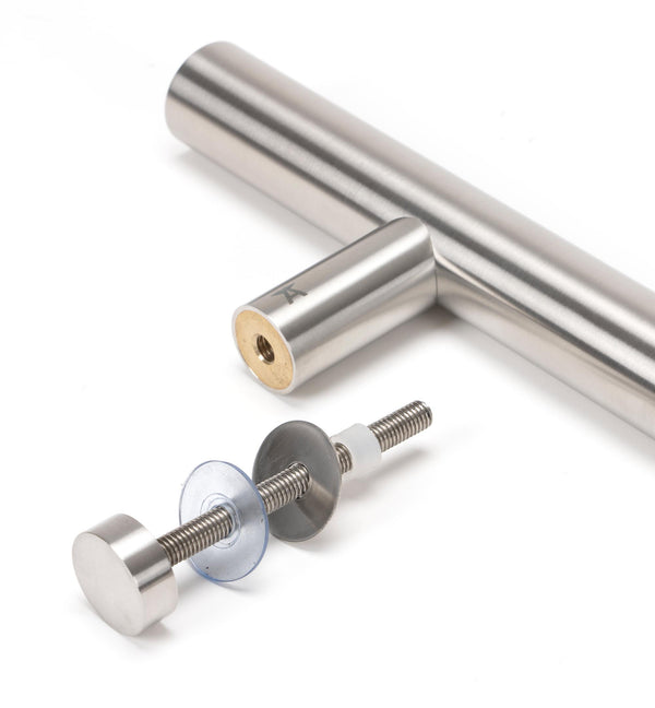 (304) 100mm Bolt Fixings for T Bar (2) by From The Anvil