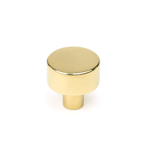 From The Anvil's Polished Brass 25mm Kelso Cabinet Knob