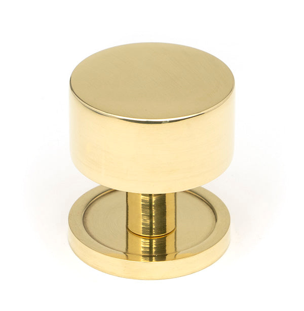 Polished Brass Kelso Cabinet Knob - 32mm (Plain)