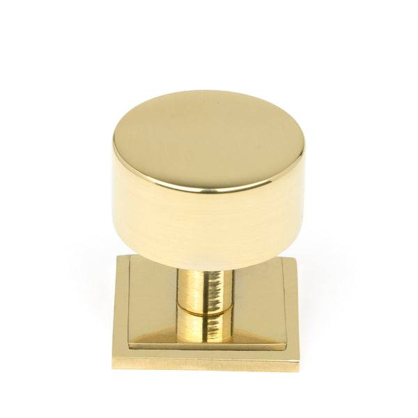 From The Anvil's Polished Brass 32mm Kelso Cabinet Knob