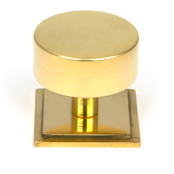 From The Anvil's Polished Brass 38mm Kelso Cabinet Knob