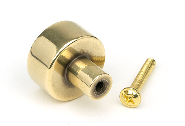 Aged Brass Kelso Cabinet Knob - 25mm (No rose)