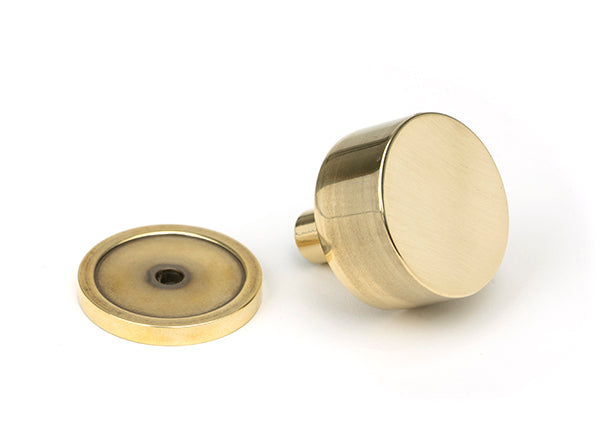 Aged Brass Kelso Cabinet Knob - 32mm (Plain)