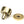 Aged Brass Kelso Cabinet Knob - 32mm (Plain)