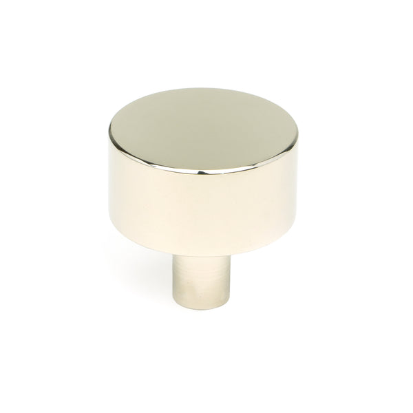 From The Anvil's Polished Nickel 32mm Kelso Cabinet Knob