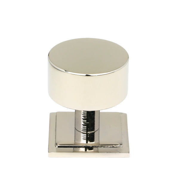 From The Anvil's Polished Nickel 32mm Kelso Cabinet Knob